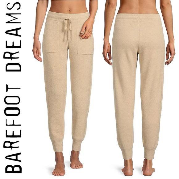 Barefoot Dreams Pants - Barefoot Dreams CozyChic Ultra Light Fleece Drawstring Lounge Joggers Size 2X